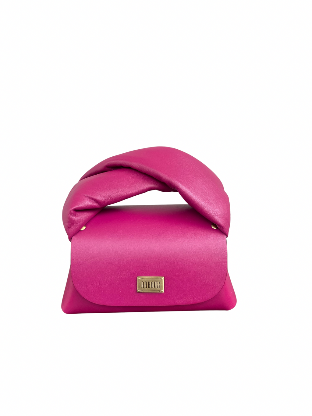 PINK HANDMADE LEATHER BAG