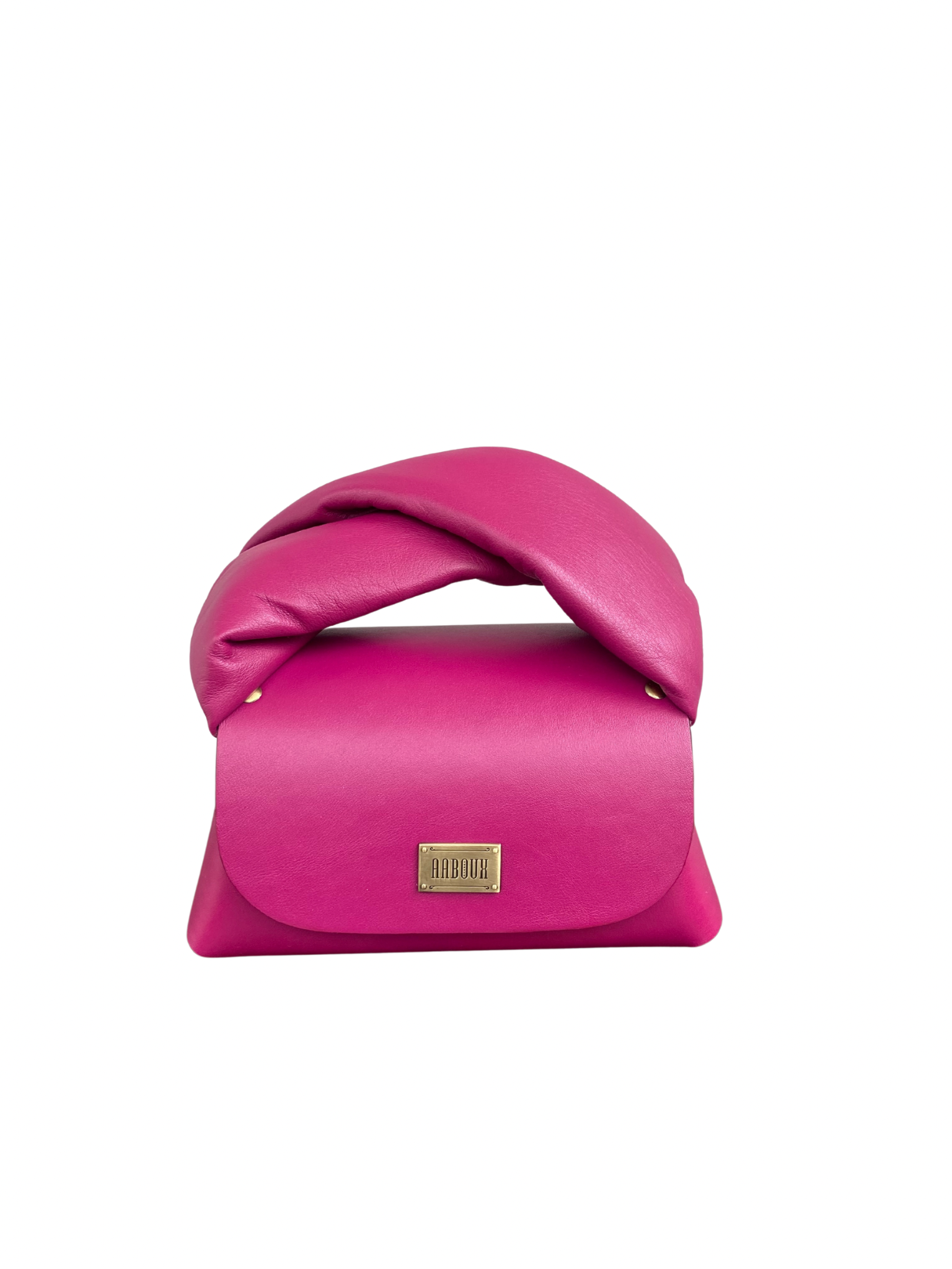 PINK HANDMADE LEATHER BAG