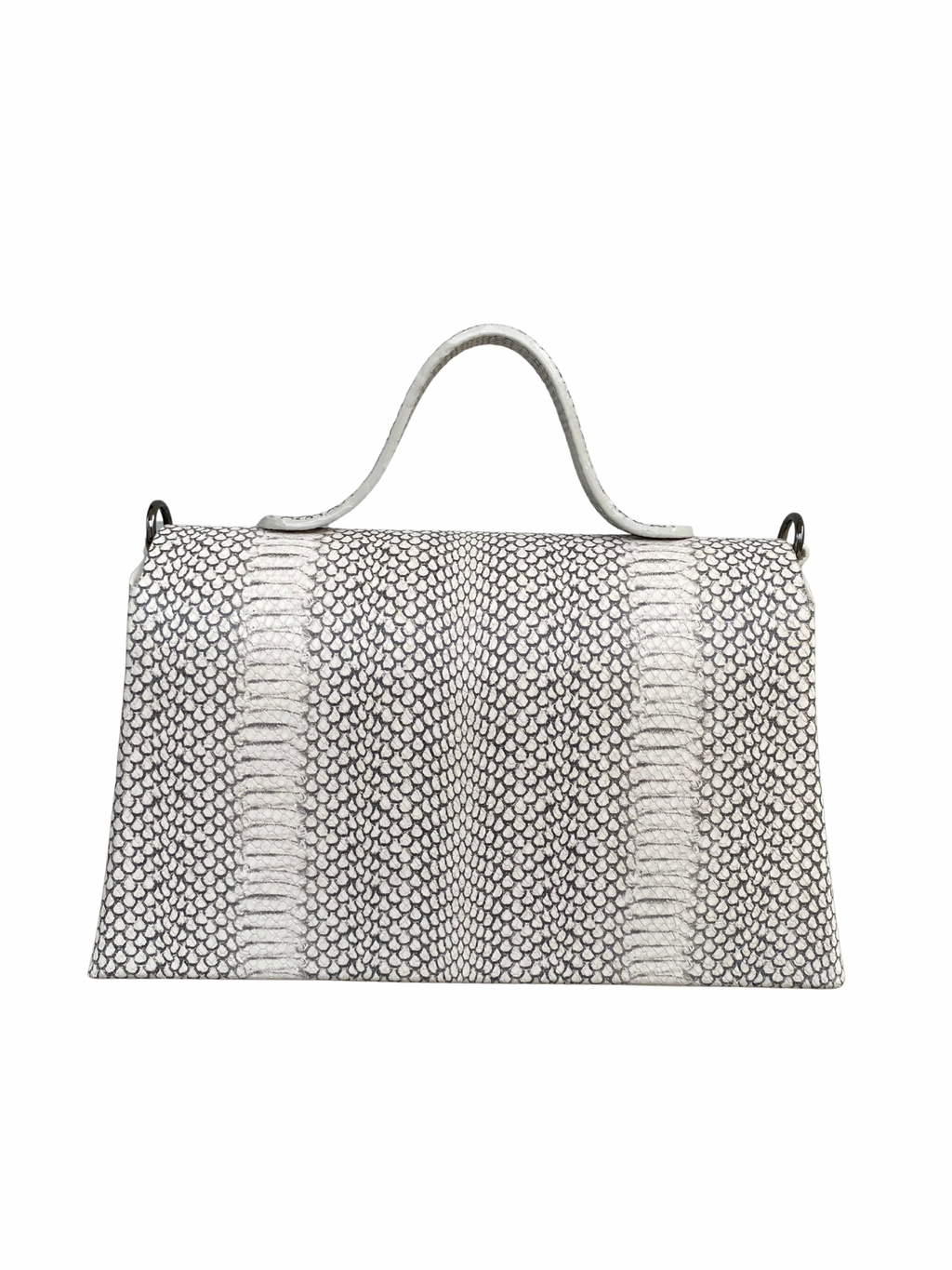 MONOTONE MAXI LEATHER BAG