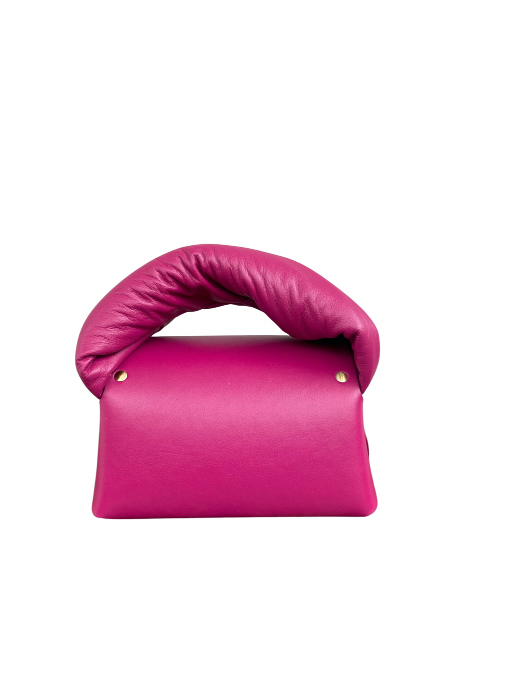 PINK HANDMADE LEATHER BAG